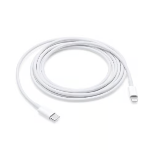 Fast Charger Bundle for iPhone, iPad - Type-C to Lightning Cable (1M) + Type C Adapter